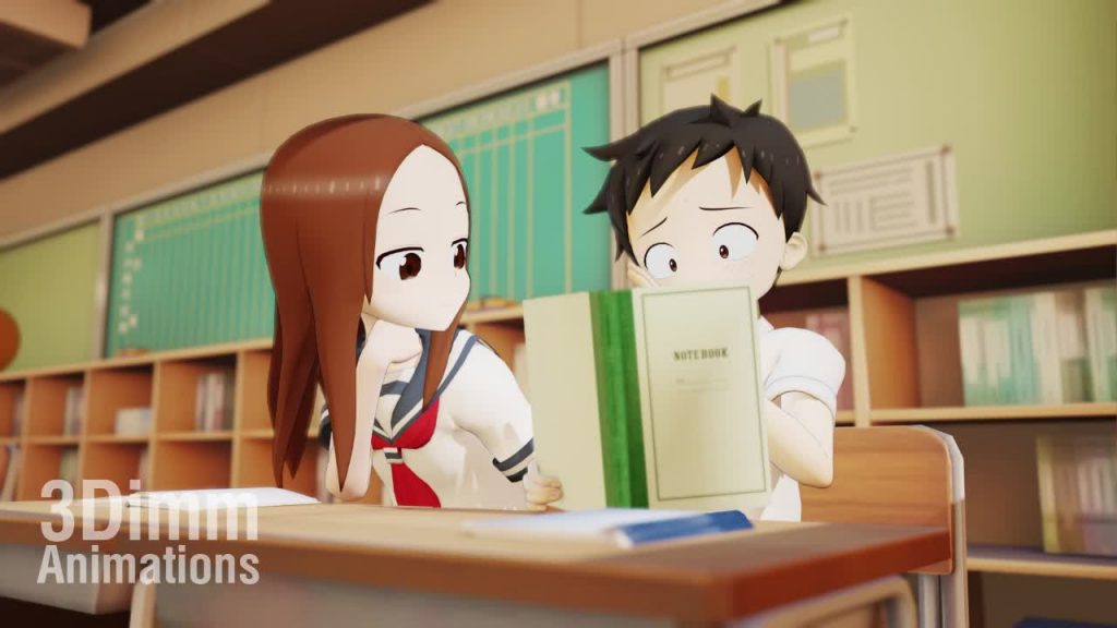 Takagi-San – Classroom handjob teasing