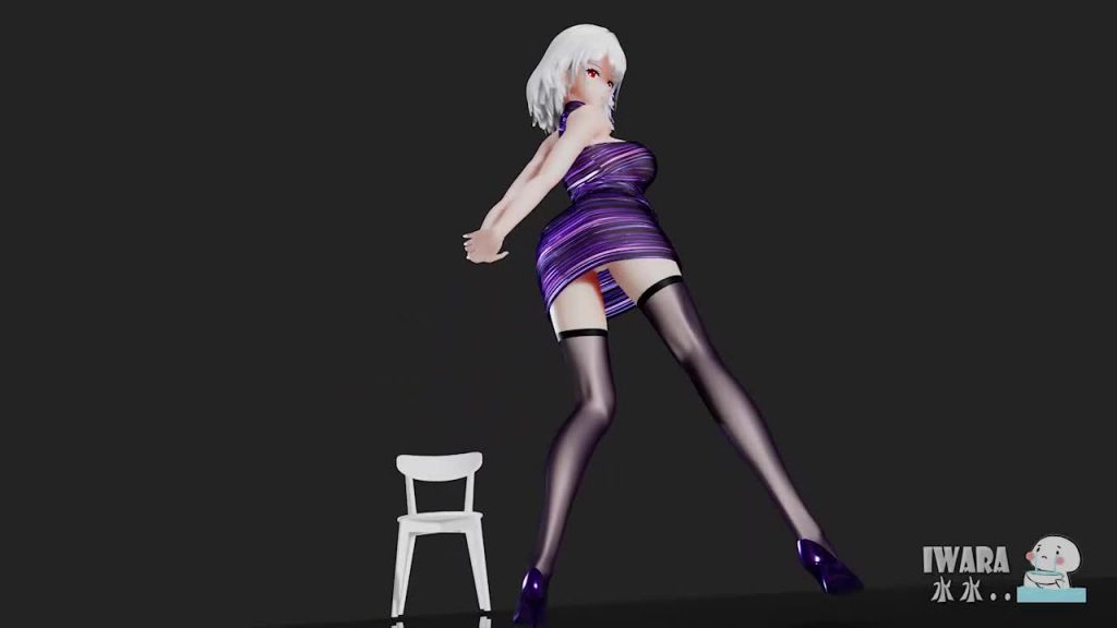 MMD〜紫透天狼星大兔兔（拉珠）///////布料EEVEE ////第十九期