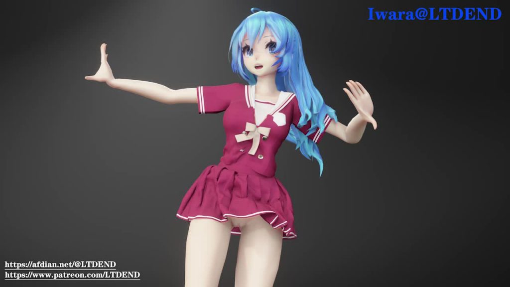 MMD_r18,初音Booo!