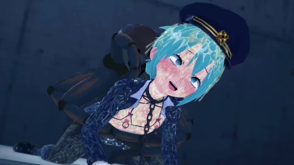 警官ミクの異種姦