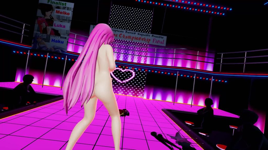 【MMD R-18】Luka Strip -Cat Eye Make Up-