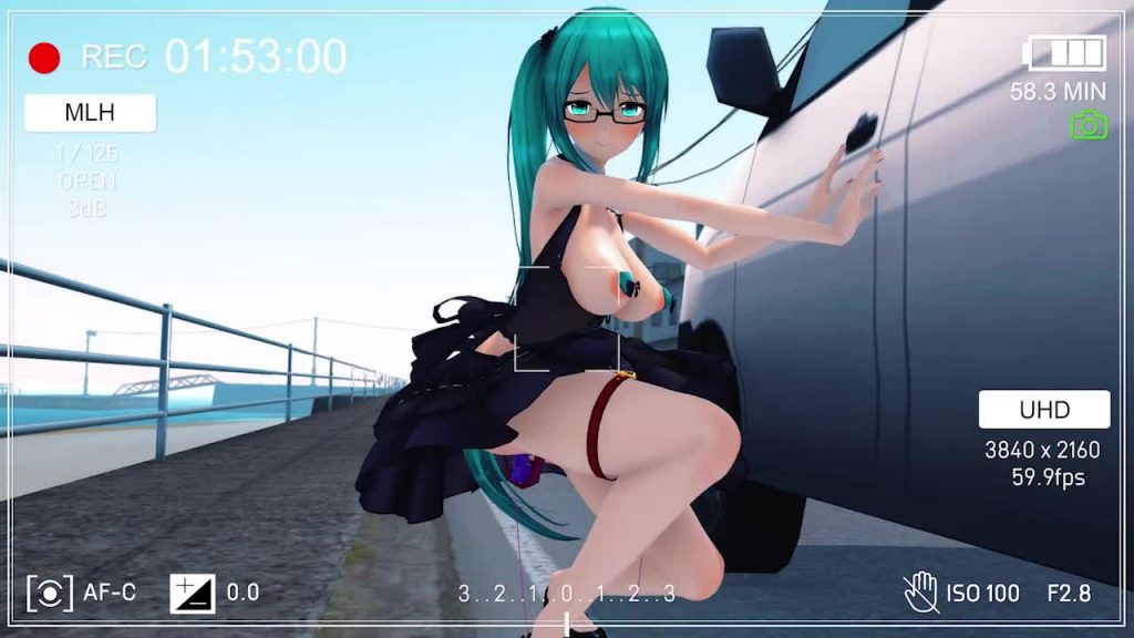 神楽〇ずちゃんの露出徘徊