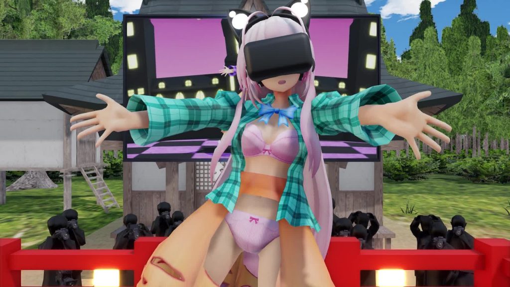 【VRダンス】こころでHappy Halloween【露出ドッキリ】