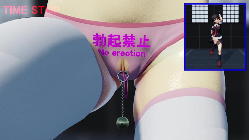 【時間停止】クリ勃起我慢　[Time Stop] clitoris erection patience