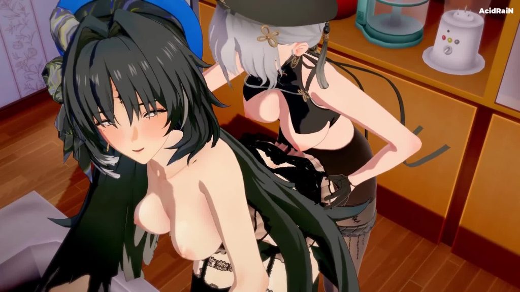 102【wuwa】Yangyang x Sanhua Futa 2 video 秧秧x散华 sex [sound/NTR] 鸣潮