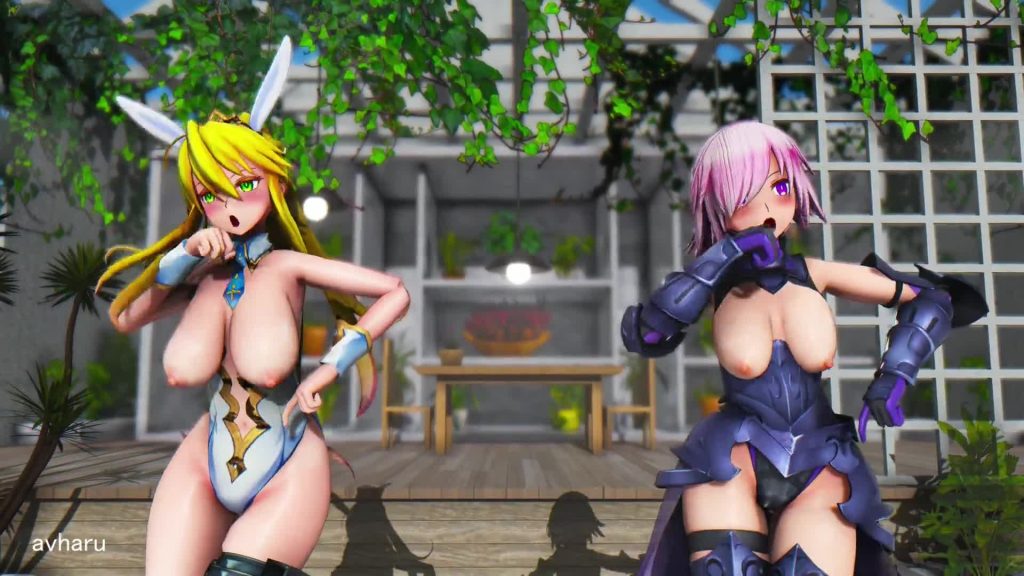 バニ上 マシュ すーぱー☆あふぇくしょん