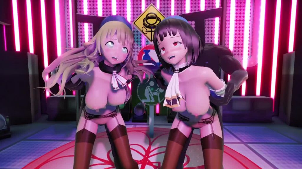 愛宕と高雄を身体操作して腰振りダンスしてみた。