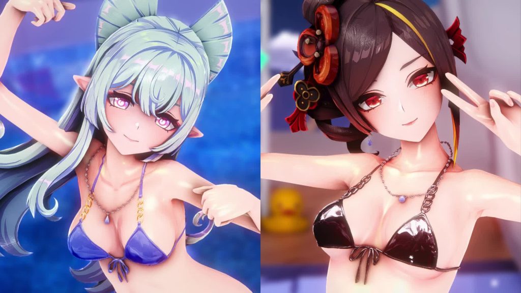『Mizuki_Chiori』V_NSFW 【MMD_Genshin Impact_4K/60fps】