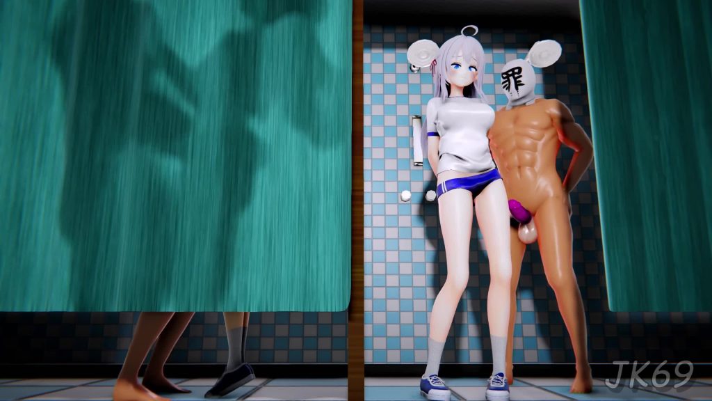 [R-18 MMD] Alya and Yuki Helltaker Sex Dance